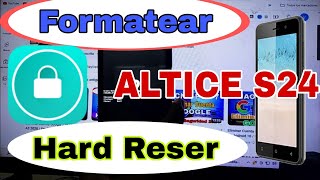 Como formateas Altice s24 Hard Reset Altice S24  Quitar patrón De Pantalla S24  FRP BYPASS [upl. by Angi744]