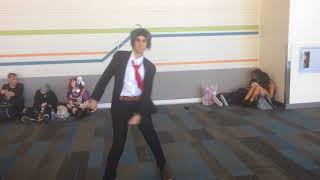 Fanime 2018 Tohru Adachi Cosplayer quotThe Mistquot [upl. by Fawcette]