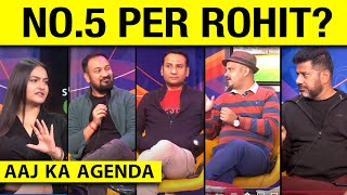 🔴AAJ KA AGENDAADELAIDE MEIN KON HONGE TEAM IND KE OPENERS KYA NO5 PER KHELNGE ROHIT SHARMA [upl. by Nauquf368]