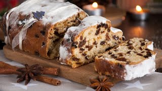 Recette  Gâteau de noël alsacien Stollen [upl. by Essilec316]