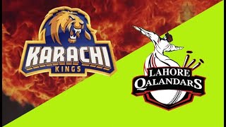 PSL LIVE LAHORE QALANDARS vs KARACHI KINGS MATCH 25 LIVE COMMENTARY  KK vs LQ LIVE [upl. by Bridges695]