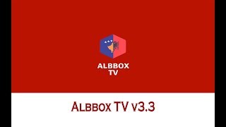 Albbox v33  IPTV SHQIP [upl. by Ylrevaw686]