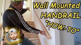 How to Install Wall Mounted Handrail 3 CODE Requirements explained [upl. by Earazed]