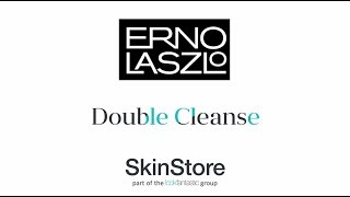 How To Double Cleanse With Erno Laszlo  SkinStore [upl. by Remled]