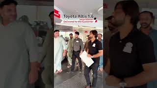 New Toyota Corolla Altis 16 X Special Edition 2024 Delivery Experience at Toyota Sukkur Motors [upl. by Esinwahs887]