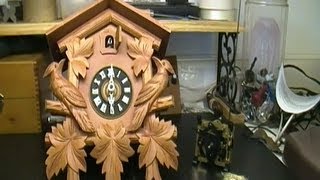 Cuckoo Clock Regula 25 Movement Replacement Short Preview [upl. by Altman120]