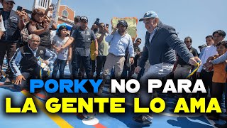 🚨LÓPEZ ALIAGA RESPONDE A LA PRENSA E INAUGURA MÁS OBRAS [upl. by Firmin382]