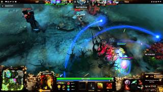 DOTA 2  NiP early Teamfight vs Vega Squadron TI5 Qualifier [upl. by Auqinimod]