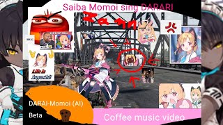 Momoi Sing DARARI AI sped up memes [upl. by Nylac]