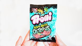 Trolli Sour Brite Octopus Review [upl. by Haiel]