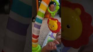 Mom review of FisherPrice kick piano and baby playmat [upl. by Muriel]