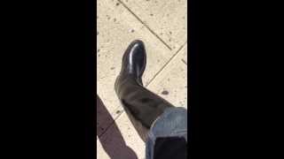 Wear Rubber Riding Boots on the Street [upl. by Nessy568]