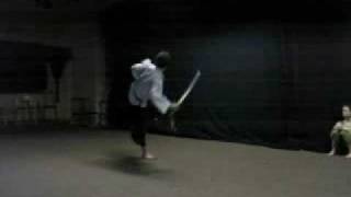 demonstration de sabre vietnamien [upl. by Ellatsirhc]