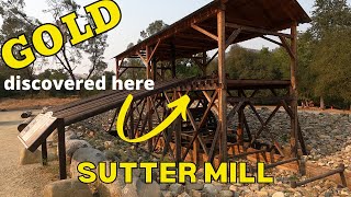 Exploring Coloma California  Sutters Mill  Marshall Gold Discovery State Historic Park [upl. by Assirim]