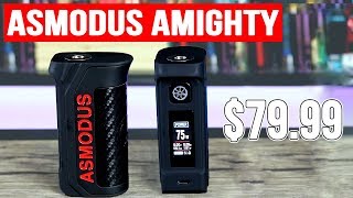 Asmodus Amighty Review  BEST SINGLE 21700 MOD ✌️🚭 [upl. by Mitzl465]