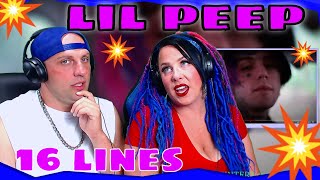 Lil Peep  16 Lines Official Video THE WOLF HUNTERZ REACTIONS [upl. by Brigitte]