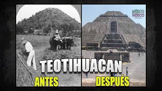 Así era TEOTIHUACÁN Antes 1910 Y así es ahora 2024 [upl. by Nednerb]