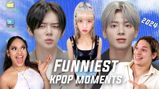 NMIXXs LILY is HILARIOUS  Waleska amp Efra react to Funnies Kpop Idols [upl. by Redliw]