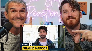 Shahid Kapoor  Count To 5  Ishq Vishk  Jab We Met  Kaminey  Haider  Udta Punjab REACTION [upl. by Iturk]