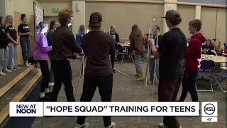 Utah students receive Hope Squad training [upl. by Nwahsal917]