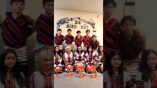 Fastival Mizo tribe with traditional costume and beautiful Costumes mizo tribal virelvideo [upl. by Cecilla]