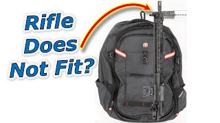 Trump Shooters Rifle Too Big For Backpack [upl. by Silloh451]