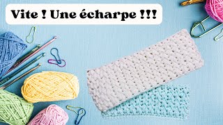 SURPRENANT  1 RANG SEULEMENT POINT CROCHET [upl. by Elpmid304]