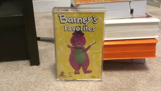 Barney’s Favourites Vol 1 Rare Cassette [upl. by Ynaffet]