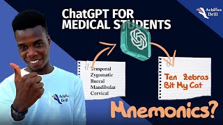 Boost your MEMORY RETENTION with AIderived MNEMONICS How to use ChatGPT to create mnemonics [upl. by Ydennek]