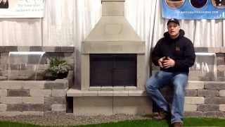 Mirage Stone Outdoor Fireplaces from The Rusty Shovel Landscape Shop [upl. by Aratnahs256]