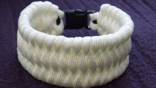 Anleitung Paracord LadderRackArmband D [upl. by Esinnej]