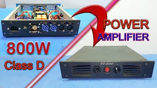 how to make 800w class d amplifier kaise banaye [upl. by Ebneter]