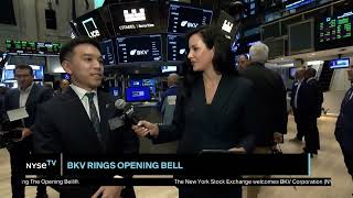 Sinon Vongkusolkit Director at BKV Joins NYSE TV Live [upl. by Suneya]