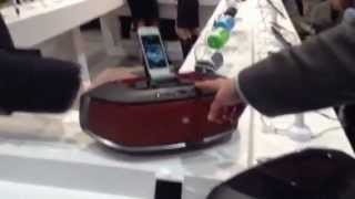 CES 2013 The JBL OnBeat Rumble [upl. by Oconnor]