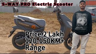 SWay Pro Electric Scooter  बिजुली स्कुटर  Cheap and Best Electric Scooter in Nepal [upl. by Greeley]