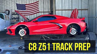 Z51 C8 Track Prep  Theres not much to do [upl. by Grannia490]