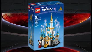 Lego Mini Disney Castle Review [upl. by Aliuqet]