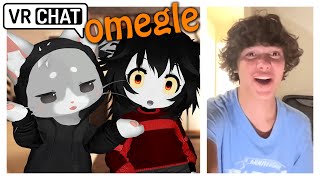 OMEGLE but its SUPER CUTE  VRChat Omegle Funny Moments [upl. by Malva]