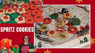 Spritz Cookies with Vanilla A Delicious and Aromatic Holiday Recipe [upl. by Calica]