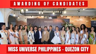 Miss Universe Philippines  Quezon City 2024 AWARDING OF WINNERS [upl. by Liauqram]