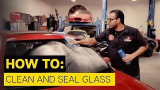 How To Clean and Seal Glass  Chemical Guys [upl. by Paulette]