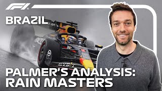 How Max Verstappen Mastered Wet Brazil Weather  Jolyon Palmer’s F1 TV Analysis  Workday [upl. by Aicelet]