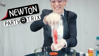 Vakker vulkan  Newton PartyTrix  NRK Super [upl. by Miarhpe]