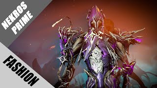 Warframe  Fashion Frame  Nekros Prime  Death Incarnate [upl. by Nnyre]