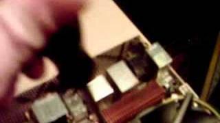 How To Remove Stock Intel PushPin Cooler 77511561366 [upl. by Noseimaj]