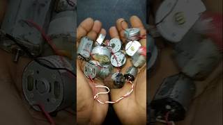 How to make 3v6v dc motor shorts diy experiment motor [upl. by Walley]