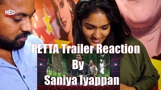 PETTA Trailer Reaction  SaniyaIyappan  RJ Mike  Red FM [upl. by Pincince]