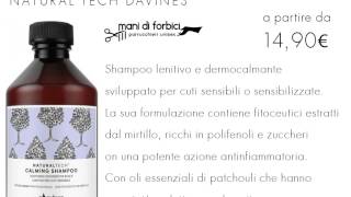 CALMING SHAMPOO NATURAL TECH DAVINES [upl. by Wesle]