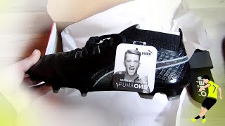 New Reus Boot Puma One 171  Blackout  Unboxing [upl. by Crudden444]