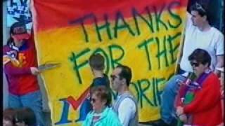 Fremantle v Fitzroy 1996  Fitzroys Demise amp Auld Lang Syne [upl. by Aicirpac242]